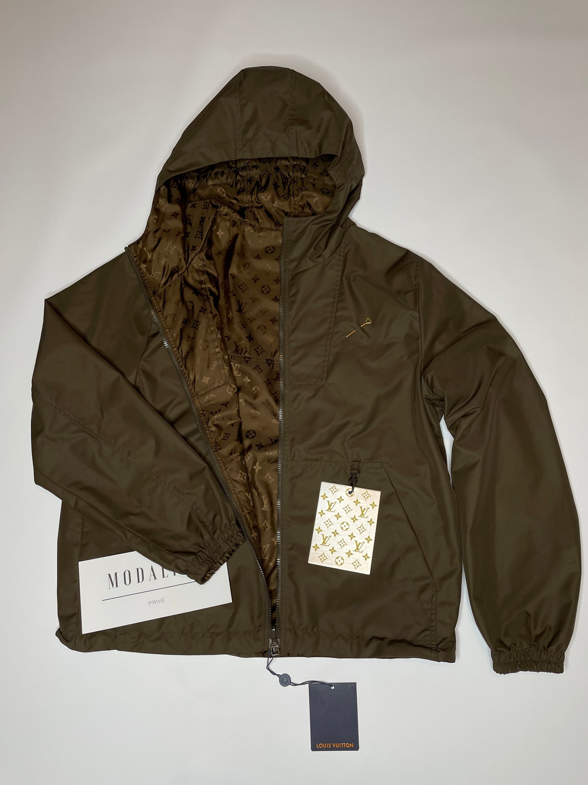 Louis Vuitton Monogram Reversible Windbreaker Jacket